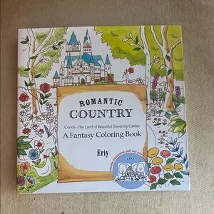Romantic Country Fantasy Coloring Book